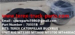 70331B DUST RING BUCYRUS UNIT RIG TEREX CATERPILLAR MT3700 MT4400AC MINING DUMP TRUCK