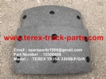 TEREX OFF HIGHWAY MINING RIGID DUMP TRUCK HAULER NHL  TR35A 3305B 3305F 3305G 3305K 15306688 FRONT BRAKE PAD