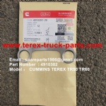 TEREX OFF HIGHWAY MINING RIGID DUMP TRUCK HAULER NHL CUMMINS ENGINE TR60 TR70 TR100 4910302 LOCK PLATE