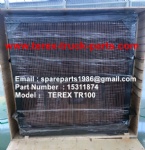 TEREX RIGID DUMP TRUCK HAULER OFF HIGHWAY TRUCK HAULER ALLISON TRANSMISSION TR60 TR70 TR100 15311874 RADIATOR ASSY