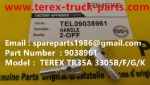 TEREX RIGID DUMP TRUCK HAULER OFF HIGHWAY TRUCK HAULER ALLISON TRANSMISSION TR35A 3305F 3305G 3305K 3305B 09038961 HANDLE