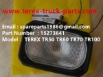 TEREX RIGID DUMP TRUCK HAULER OFF HIGHWAY TRUCK HAULER ALLISON TRANSMISSION TR60 TR50 TR45 TR70 TR100 15273641 REVERSE LAMP