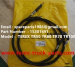 TEREX RIGID DUMP TRUCK HAULER OFF HIGHWAY TRUCK HAULER ALLISON TRANSMISSION TR60 TR50 TR45 TR70 TR100 15301491 CABLE ACCELERATOR