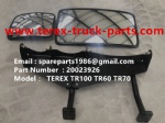 TEREX RIGID DUMP TRUCK HAULER OFF HIGHWAY TRUCK HAULER ALLISON TRANSMISSION TR60 TR50 TR45 TR70 TR100 20023926 MIRROR ASSY