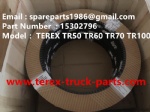 TEREX RIGID DUMP TRUCK HAULER OFF HIGHWAY TRUCK HAULER ALLISON TRANSMISSION TR60 TR50 TR45 TR70 TR100  TR60 TR50 TR45 TR35 TR70 TR100 15302796 DISC