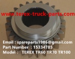 TEREX RIGID DUMP TRUCK HAULER OFF HIGHWAY TRUCK HAULER ALLISON TRANSMISSION TR60 TR50 TR45 TR70 TR100  TR60 TR50 TR45 TR35 TR70 TR100 GEAR 15334785