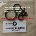 TEREX RIGID DUMP TRUCK HAULER OFF HIGHWAY TRUCK HAULER ALLISON TRANSMISSION TR100 TR60 TR70 HAULER DUMP TRUCK KIT SEAL 15503625