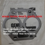 TEREX RIGID DUMP TRUCK HAULER OFF HIGHWAY TRUCK HAULER ALLISON TRANSMISSION TR50 TR60 TR70 4907446 GASKET