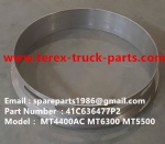 TEREX RIGID DUMP TRUCK HAULER OFF HIGHWAY TRUCK HAULER ALLISON TRANSMISSION MOTOR DRIVE WHEEL MOTOR GE MT4400AC MT5500 MT3600 MT3700 MOTOR DRIVE MT5500 MT6300 SEAL RING 41C636477P2