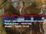 TEREX RIGID DUMP TRUCK HAULER OFF HIGHWAY TRUCK HAULER ALLISON TRANSMISSION MOTOR DRIVE WHEEL MOTOR GE MT4400AC MT5500 MT3600 MT3700 MOTOR DRIVE TR60 TR70 TR100 15331582 PTO SHAFT