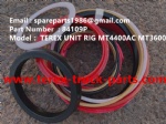 TEREX RIGID DUMP TRUCK HAULER OFF HIGHWAY TRUCK HAULER ALLISON TRANSMISSION MOTOR DRIVE WHEEL MOTOR GE MT3300, MT3600, MT3700, MT4000, MT4400, MT5500, MT6300 MOTOR DRIVE 84109P SEAL KIT STEERING CYLINDER