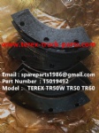 TEREX RIGID DUMP TRUCK HAULER OFF HIGHWAY TRUCK HAULER ALLISON TRANSMISSION MOTOR DRIVE WHEEL MOTOR GE MT3300, MT3600, MT3700, MT4000, MT4400, MT5500, MT6300 WHEEL MOTOR DRIVE BUCYRUS GE TR50W TR50 TR60 WATER TRUCK 15019492 PLATE