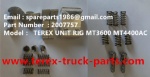 TEREX RIGID DUMP TRUCK HAULER OFF HIGHWAY TRUCK HAULER ALLISON TRANSMISSION MOTOR DRIVE WHEEL MOTOR GE MT3300, MT3600, MT3700, MT4000, MT4400, MT5500, MT6300 WHEEL MOTOR DRIVE BUCYRUS GE 2007757 CONTACTOR TIP