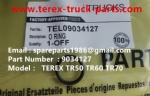 TEREX RIGID DUMP TRUCK HAULER OFF HIGHWAY TRUCK HAULER ALLISON TRANSMISSION MOTOR DRIVE WHEEL MOTOR GE MT3300, MT3600, MT3700, MT4000, MT4400, MT5500, MT6300 WHEEL MOTOR DRIVE BUCYRUS GE TR50 TR60 TR70 O RING 9034127