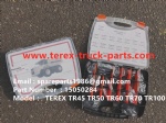 TEREX RIGID DUMP TRUCK HAULER OFF HIGHWAY TRUCK HAULER ALLISON TRANSMISSION MOTOR DRIVE WHEEL MOTOR GE MT3300, MT3600, MT3700, MT4000, MT4400, MT5500, MT6300 WHEEL MOTOR DRIVE BUCYRUS GE TR50 TR60 TR70 TR100 15050284 SEAL KIT