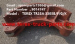 TEREX RIGID DUMP TRUCK HAULER OFF HIGHWAY TRUCK HAULER ALLISON TRANSMISSION MOTOR DRIVE GE MT3300 BUCYRUS GE TR50 TR60 TR70 TR100 MOTOR DRIVE TR35A 3305B 3305G 3305K 3305F 9014747 SHOE