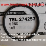 TEREX RIGID DUMP TRUCK HAULER OFF HIGHWAY TRUCK HAULER ALLISON TRANSMISSION MOTOR DRIVE GE MT3300 BUCYRUS GE TR50 TR60 TR70 TR100 MOTOR DRIVE TR45 TR50 TR60 TR70 TR100 274253 O RING