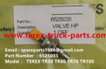 06525035 VALVE SANY TEREX RIGID DUMP TRUCK 3305B 3305F 3305G 3305K TR35A TR50 TR60