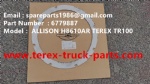 TEREX RIGID DUMP TRUCK HAULER OFF HIGHWAY TRUCK HAULER TR45 TR50 TR60 TR70 TR100 H8610AR DISC 6779887