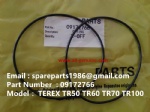 TEREX TR100 DUMP TRUCK 09172766 O RING