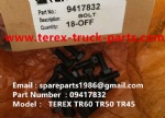 SANY SRT45 TEREX TR50 TR60 DUMP TRUCK 09417832 BOLT