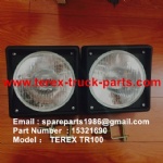 TEREX TR100 MINING DUMP TRUCK HEAD LAMP 15321690