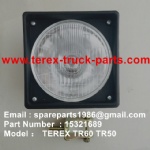 TEREX TR60 MINING DUMP TRUCK HEAD LAMP 15321689