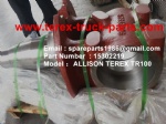 TEREX NHL TR100 DUMP TRUCK 15302219 FRONT AXLE SHAFT RH