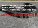 TEREX NHL DUMP TRUCK TR50 3100188 FAN BELT