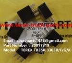 TEREX NHL DUMP TRUCK TR50 TR60 20017319 RELAY