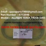 TEREX NHL DUMPER TR35A 3305F SEAL 06772040