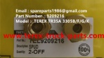TEREX RIGID DUMP TRUCK 3305F 3305G TR35A 9209216 CONNECTOR