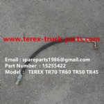 TEREX RIGID DUMP TRUCK 3305F 3305G TR35A HOSE 15255422